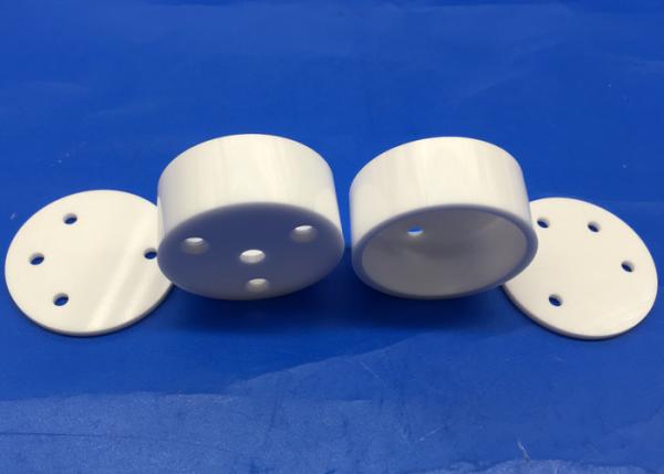 Machinable Zirconia Ceramic Parts Thermal Insulator / Ceramic Housing For Heater Thermistor