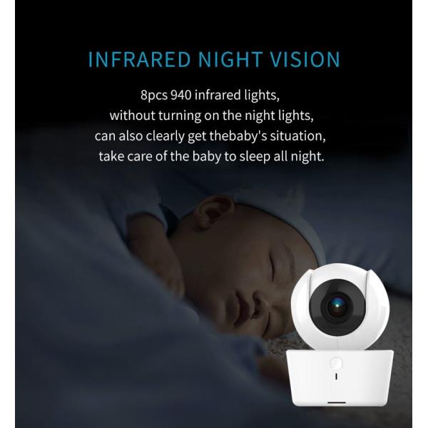 300m Outdoor 720P Baby Monitor Wifi Wireless Pet Camera Distance Alarm Setting