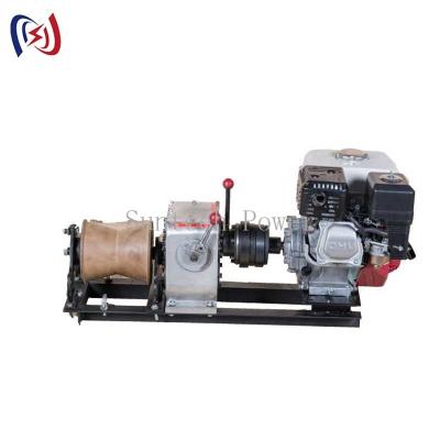 Compact Lightweight ​​Portable Shaft Drive Winch For Emergency Recovery Operations