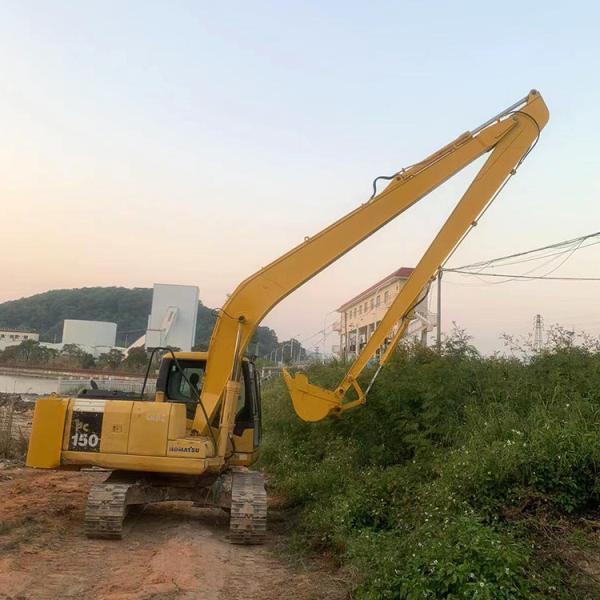 Máquina escavadora antiusura Long Arm Komatsu de 26m, máquina escavadora resistente Stick Extension da erosão