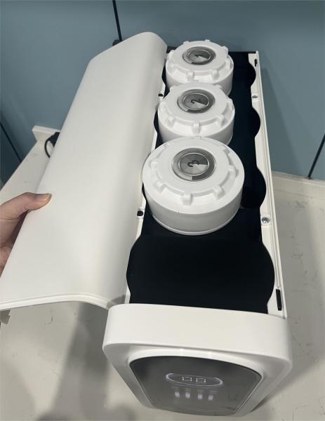 Le blanc de système d'osmose d'inversion du ménage 20KGS colorent 45X centre serveur de 15,5 x de 38.5cm