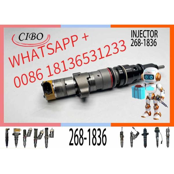 Hot Sale Diesel Engine Spare Parts For 336GC Excavator Common Rail Injector Diesel C7 Engine Injector 268-1835 268-1