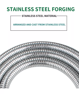 Гибкий шланг для ванной комнаты из нержавеющей стали