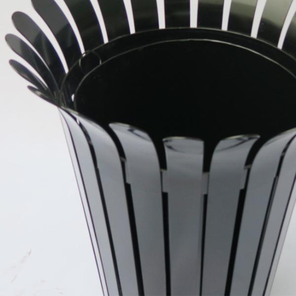 Водоустойчивый цветок 50L гальванизировал стальной на открытом воздухе мусорный бак