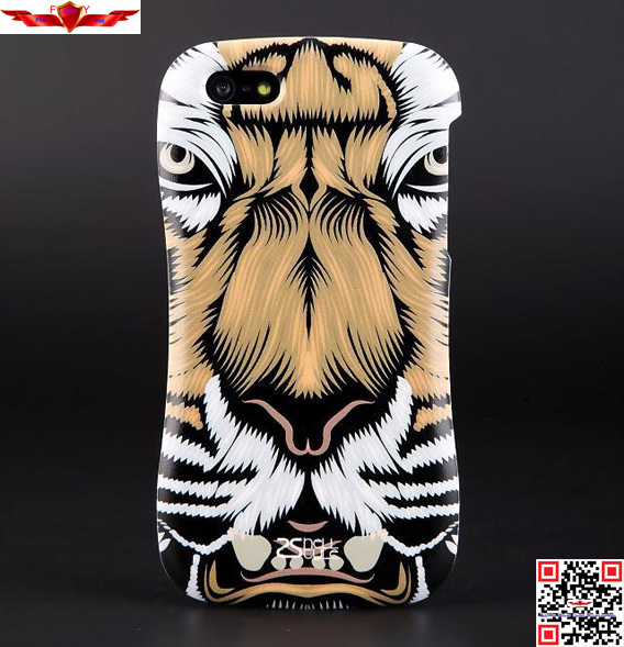 Hot Selling Private 3D Animal Aluminum Bumper Case For Iphone 5/5S With Gift Box