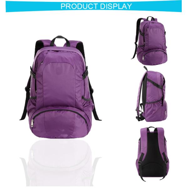 Подгонянная сумка спорт нейлона цветов, светлый рюкзак перемещения для женщин