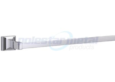 Cromo lustrado coleções do hardware do banheiro do cromo do cetim 24 barras de toalha da polegada