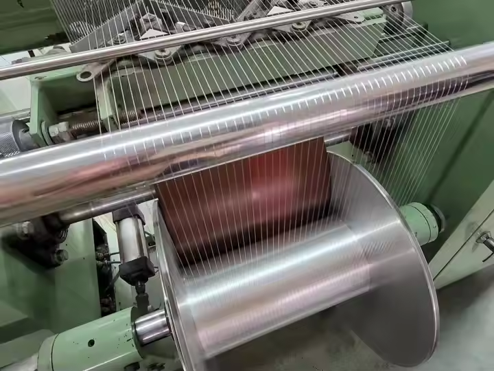 Auxiliary Elastic Yarn Warping Machine, Pre‑Process Equipment for Narrow Webbing Production
