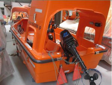 SOLAS 5.5M FRP water fast rescue boat and inboard engine