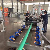 Machine de fabrication de tuyaux ondulés en PEHD / UPVC Extrudeuse de tuyaux en plastique flexible à double paroi