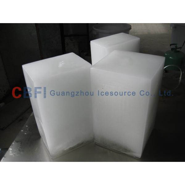 1 tonelada, 2 toneladas, 5 toneladas, máquina del bloque de hielo de 10 toneladas con el refrigerante del tanque de agua de Brine R404a