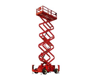 52ft Height Lift Four Wheel Drive Electric Mini Scissor Lift GETSR1623