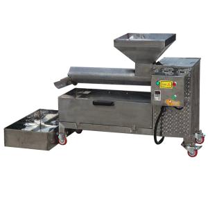 304 Stainless Steel 50kg/H Seperting Beeswax Machine honey & wax screw press