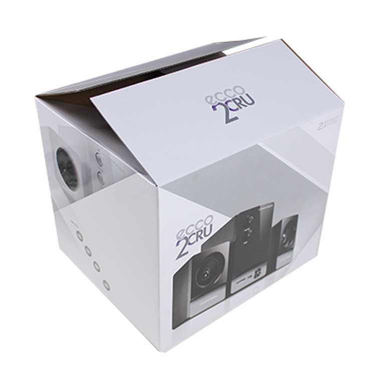 Стерео/ODM OEM коробки Paperboard f каннелюру диктора упаковывая