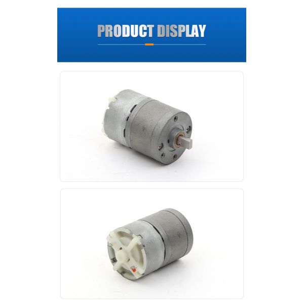 Factory Wholesale Customized FT-32RGM500 12V 24V  32mm Spur Gearbox High Speed Dc Gear Motor