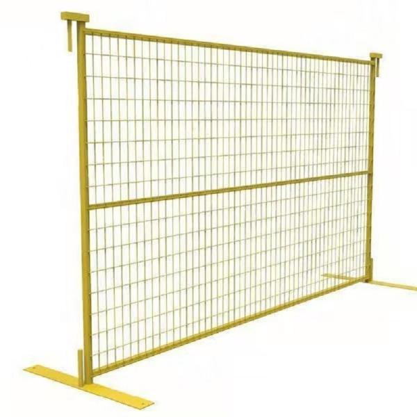 60mmx150mm Temporary Movable Fence Galvanized Mesh Panel For Construction