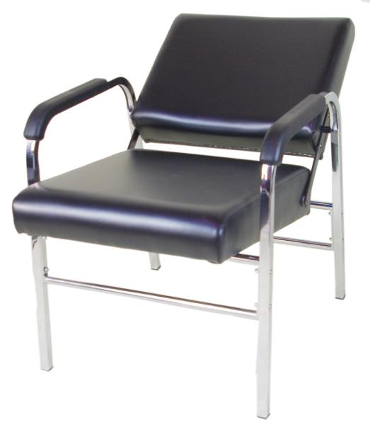 Beauty Salon Styling Chairs , Folding Salon Shampoo Chairs Reclining Backrest