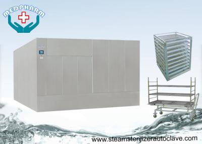 Large Steam Sterilizer Double Door Autoclave Reducing Microorganism To 7 Logs