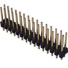 3.00mm Pin Header Connector H2.5 Dual Row Right Angle PA6T 2 To 40P Pin