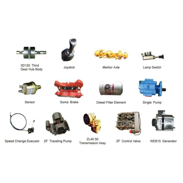 XCMG Strong Structure ZL50GV Earthmoving Machinery Long Service Life