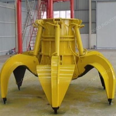 Electro Hydraulic Cactus Grab Bucket High Capacity For Irregular Bulk Materials