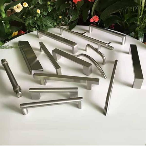 Wooden Door Stainless Steel Round Knob And Fix Rotatable Door Handle