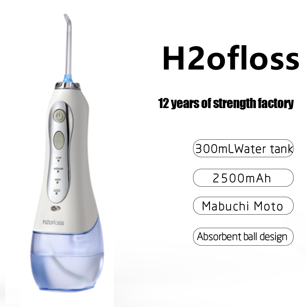 3 - 5H поручая бесшнуровую портативную воду Flosser IPX7 с функцией массажа