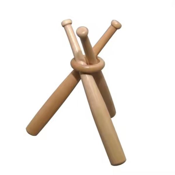 Factory Direct Wooden Crafts - Colorful Mini Baseball Bat with Display Stand and Ball Decorative Baseball Bat and Racks