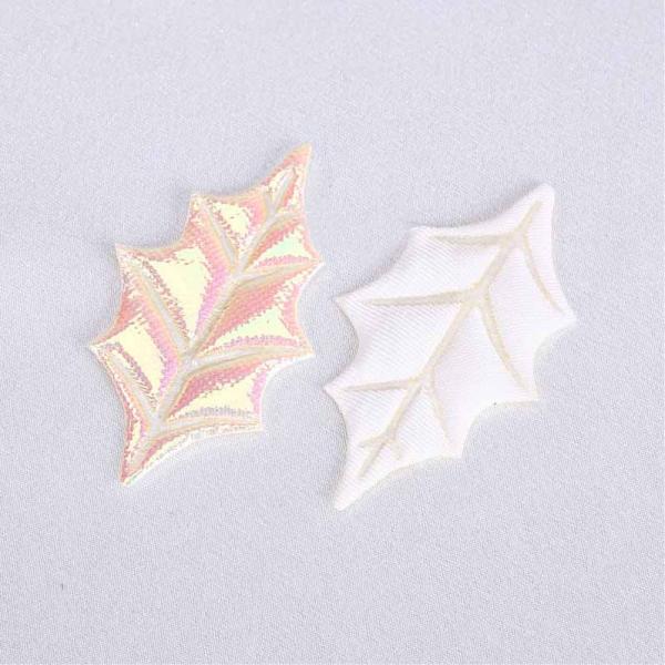 Bright Colourful Homemade Christmas Decorations Holly Leaves Ornaments