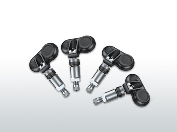 433.92MHZ Four Semi Trailer Tire Pressure Monitoring System OTR Sensors Truck TPMS