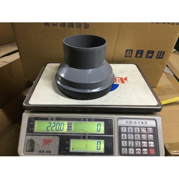 PP Material Plastic Bathroom Accessories Offset Toilet Connector Resist Corrosion