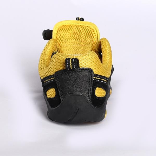 Nubuck Cow Leather Work Boots Slip Smash Resistant Comfortable EVA Insole Outsole Rubber Safety Shoes