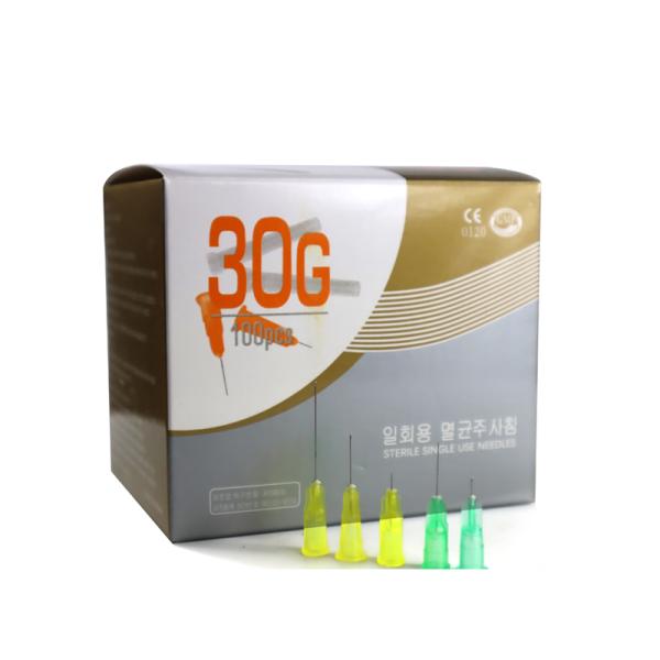 304 иглы SS устранимых подкожных Meso 4mm 30g 32g 34g