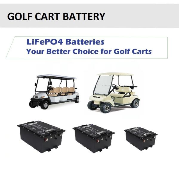 CLF OEM 36V 48V 72V 50Ah 100AH Golf Cart Baterías de iones de litio Baterías de iones de sodio 50ah 100ah 105ah 150ah Lifepo4