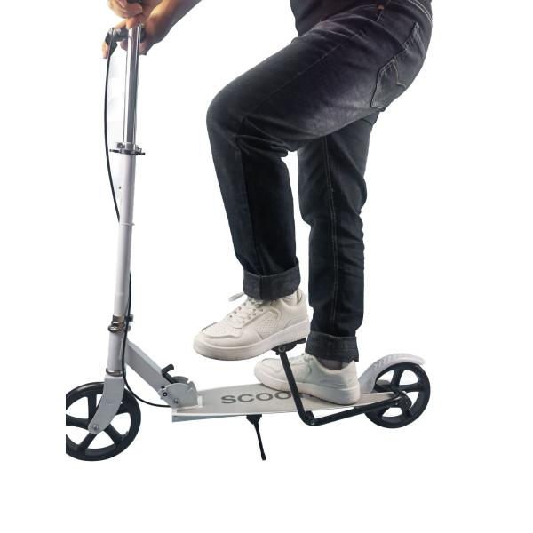 2022 Foldable Rubber Wheels Adult Stunt Scooter Portable Kick Scooter Two Wheel Style