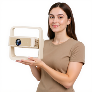 D5 Full HD Projector 1080P 4K Google TV Voice Control Auto Focus Short Throw Flip Projector