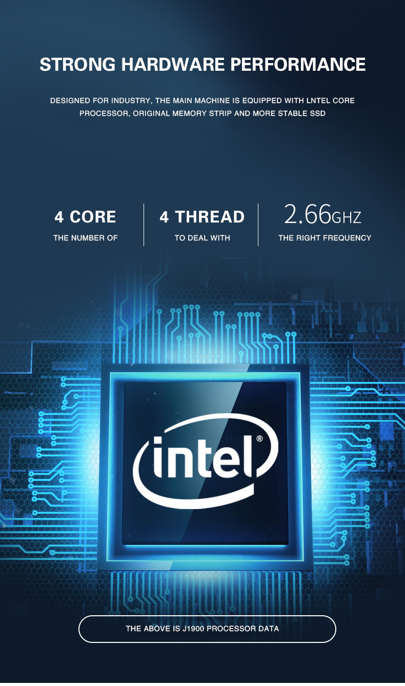 Хозяин компьютерной системы андроида молчаливого Fanless промышленного ПК Multi серийный
