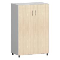 Slim Edge 5mm Swing Door Cabinet Double Layers Plate Steel Office Cabinet