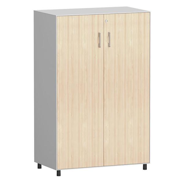Slim Edge 5mm Swing Door Cabinet Double Layers Plate Steel Office Cabinet