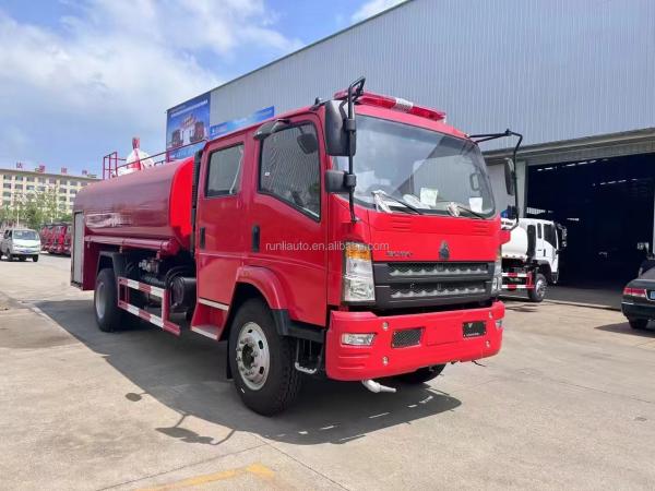 Factory Customized HOWO Fire Truck  Fire Rescue Fighting  Water Fire Truck