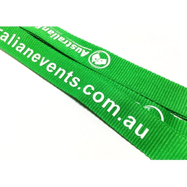 Common Custom Polyester Lanyards Metal Clip Safety Breakaway Festival Gift