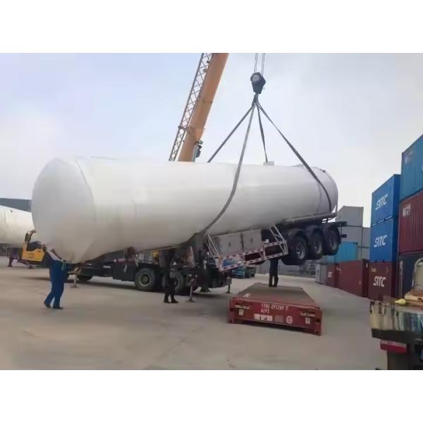 3 Axles Steel Petrol Skeleton Gasoline 50000 Liters Fuel Tank Semi Trailer