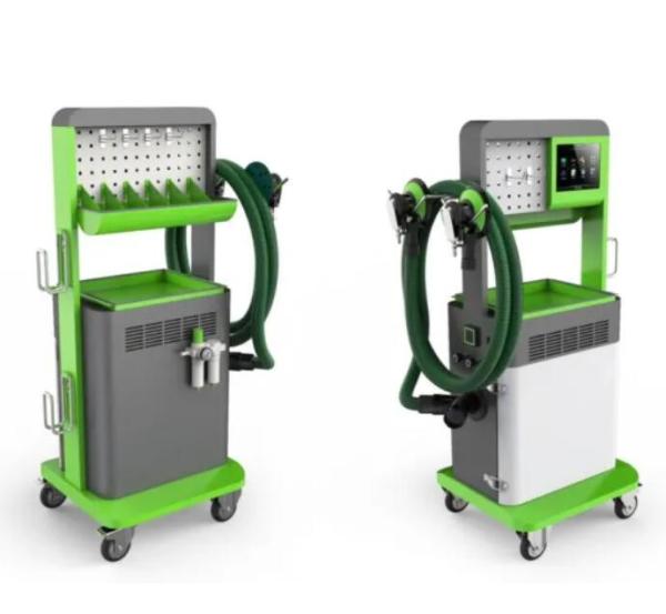 Mobile Touch Screen Dry Sander Machine Dust Free Car Repair Equipment