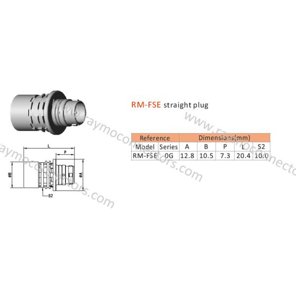 High Density AMC Connector Small Size Neutral Chrome Plated Industrial Grade