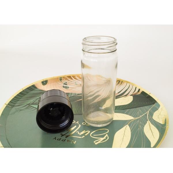 Clear Plastic Pepper Grinders Plastic Grinder Glass Jars 100ml Capacity