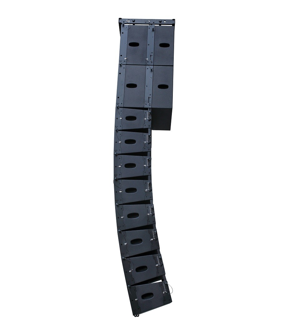 CVR Dual 8 Inch Stage Light Sound Passive Line Array Speaker Power Voice System Speakers