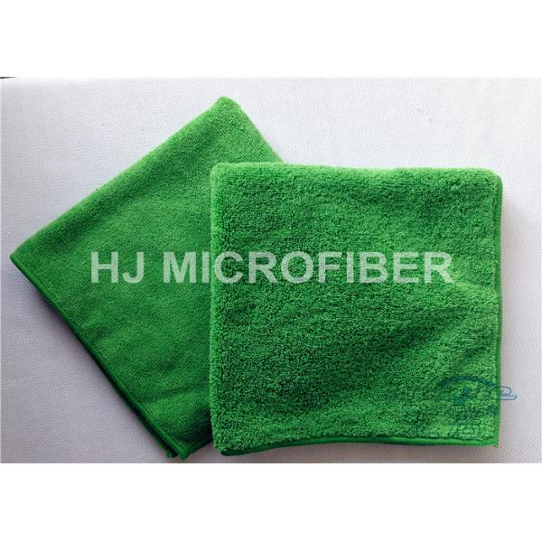 Ткань Microfiber плюша OEM многоразовая для очищать двойную кучу, 45 x 45cm