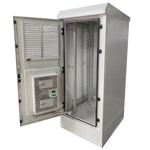 IP55 19 Inch Rack Outdoor Telecom Cabinet With Centrifugal Fan