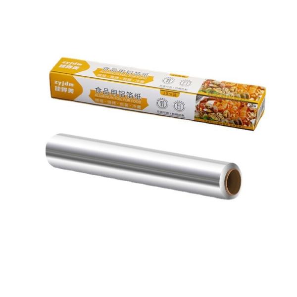 ISO9001 Certified Aluminium Foil Rolls for Food Packaging and Storage Solutions