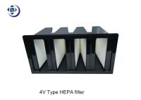 compact Fiberglass Medium ABS Plastic V Bank Filter